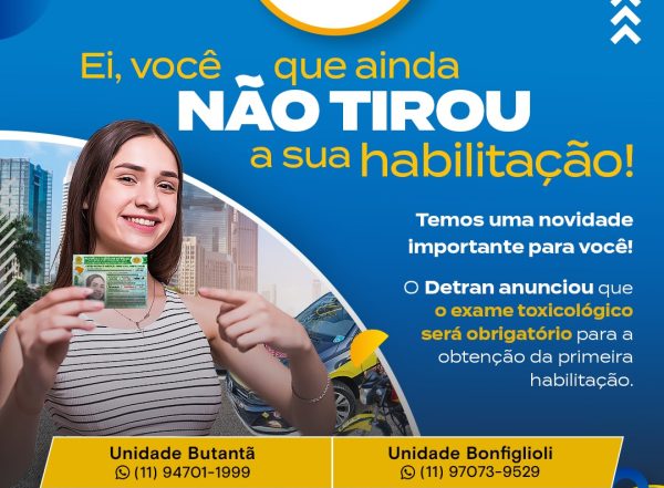 🚗✨ Ei, você que ainda não tirou a sua habilitação! ✨🚗